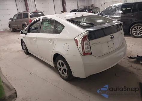 2012 Toyota Prius Two z USA, uszkodzony, nr VIN JTDKN3DU9C5477400